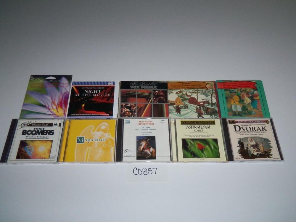 Classical 10 CD Lot Choral Baroque Mixed Misc Instrument